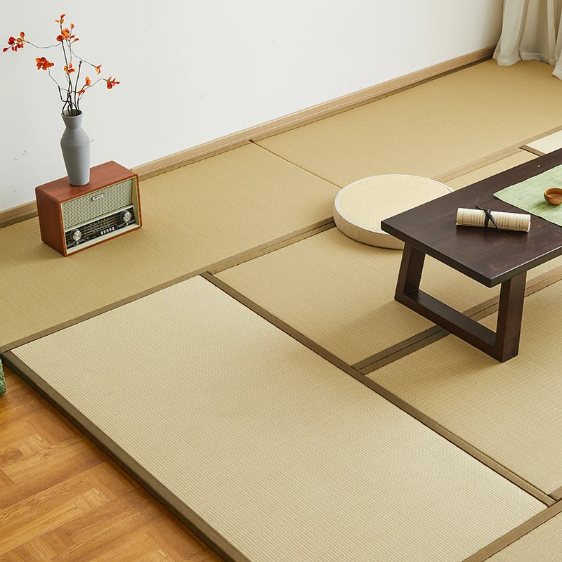 일본의 전통 이구사 다다미 매트 짠 러쉬 밀짚 매트 침 - Tatami Mat Rush 리뷰 및 가격