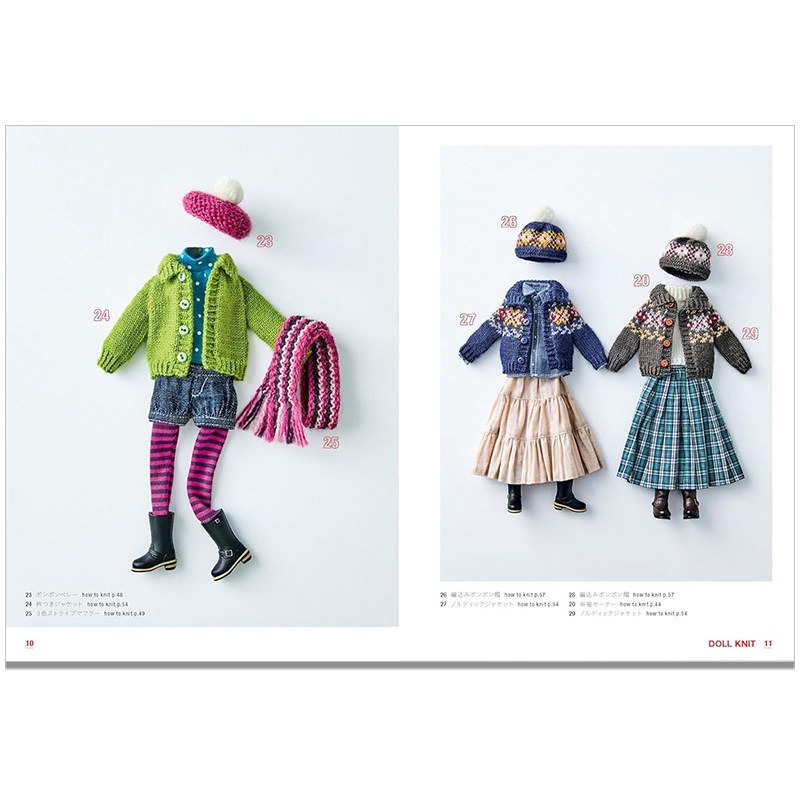 20~22cm 인형용 니트 의류 뜨개질 튜토리얼북 다양 - Japanese Lifestyle Books 리뷰 및 가격