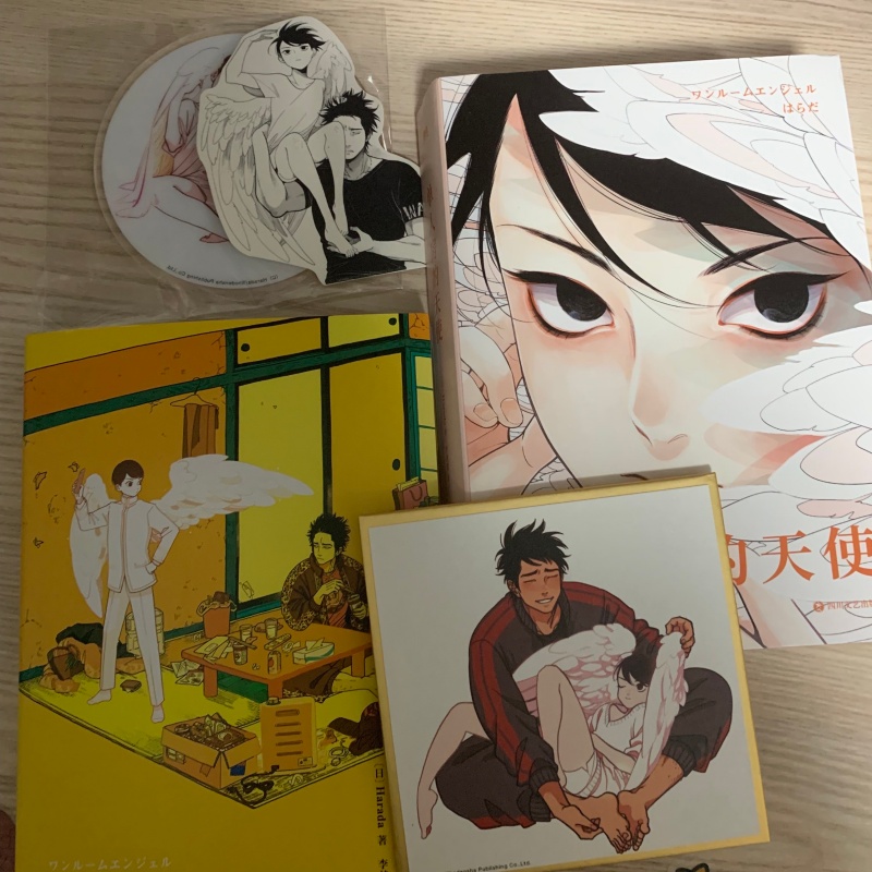 일본 싱글룸 엔젤 오리지널 만화책 하라다 멘 앤 엔젤스 - Japanese Lifestyle Books 리뷰 및 가격